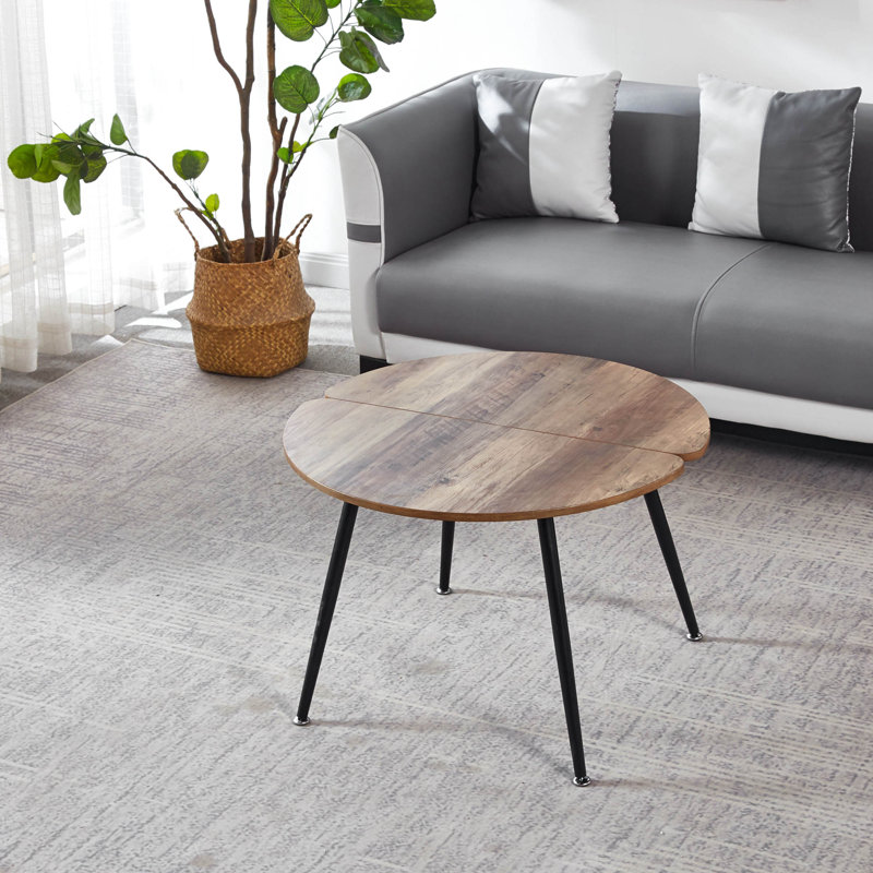 Gomber Single Coffee Table, 17.71" H x 27.55" W x 27.55" D