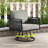 Tommy 6-piece Woven Rope Outdoor Conversation Set With Swivel Rocker, Cushions, And Coffee Table-676692201