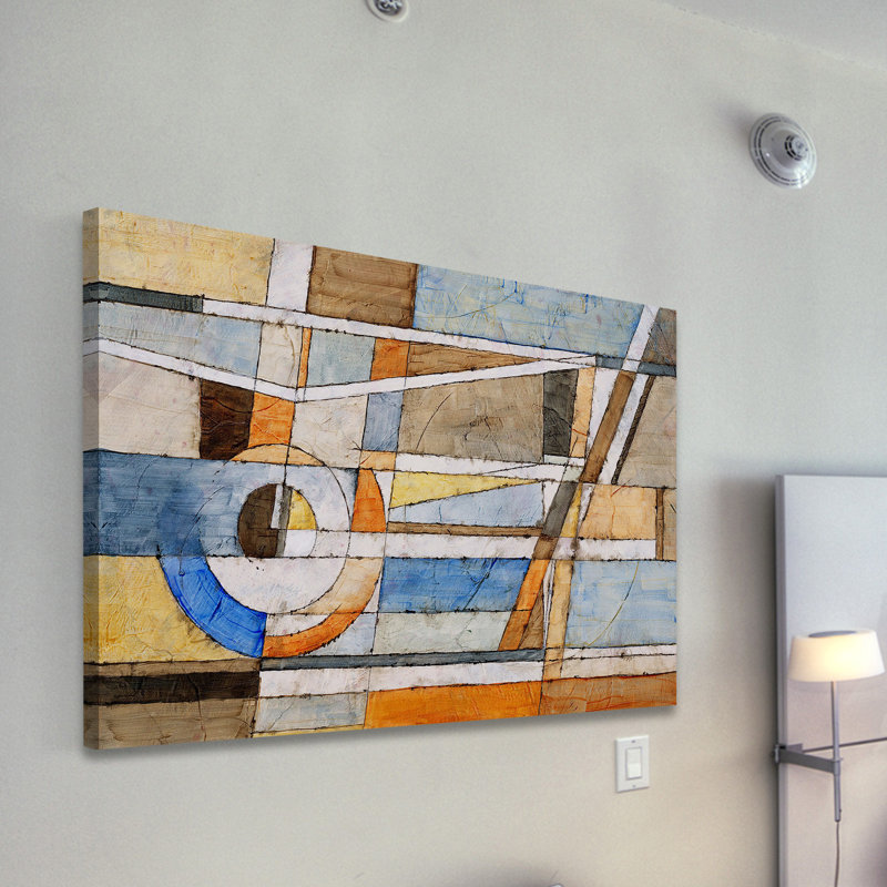 " Exploring Dimension " Watercolor Print, 40" H x 60" W x 1.5" D