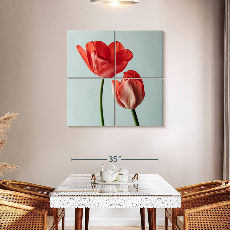 Harnek Lovely Red Tulips