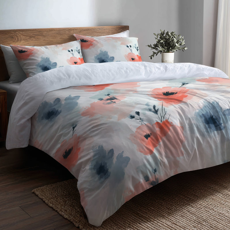 Ensemble de literie 4 pièces Boho, Queen Comforter + 3 Additional Pieces