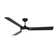 ORI 60 Matte Black Ceiling Fan with LED Light Kit & Remote Control - Energy Efficient & Stylish