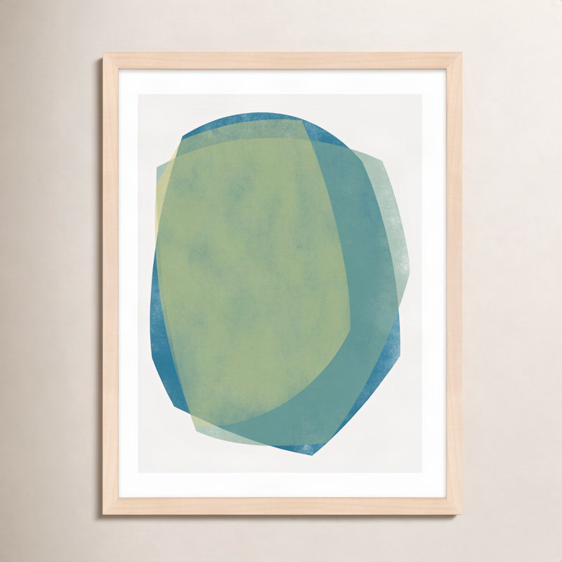 Eclipse 5 Painting by Jacques Pilon, 25" H x 20" W, Maple