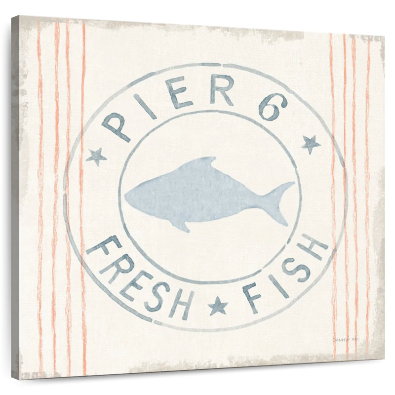 Poisson nautique Kema Floursack, H 20 po x l 20 po