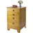 Winsome Studio Solid Beechwood File Cabinet With Three Drawers, Classic Casual Style, Modular Design