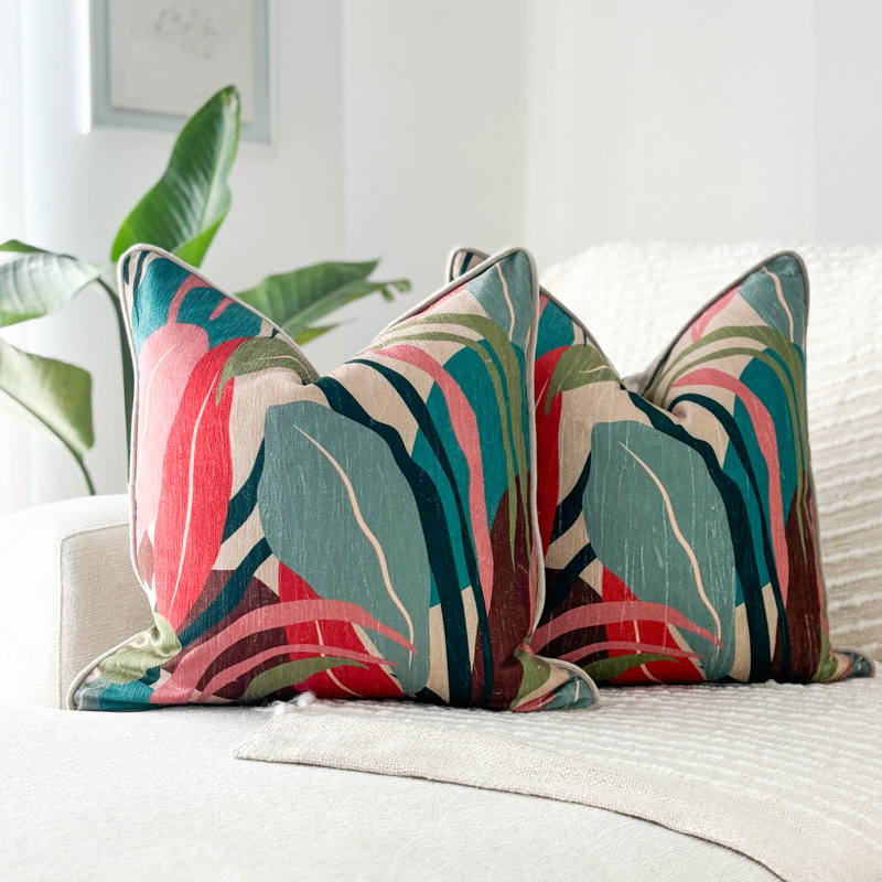 Housse de coussin Tropical