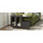Versatile Mobile End Table with Lockable Wheels and Multi - layer Storage, Ideal for Various Living Spaces-1128123473