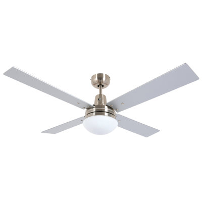 Aaltsje 122cm Ceiling Fan with Light Kit