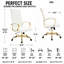 Fauteuil de bureau en cuir Humairaa-1103856412