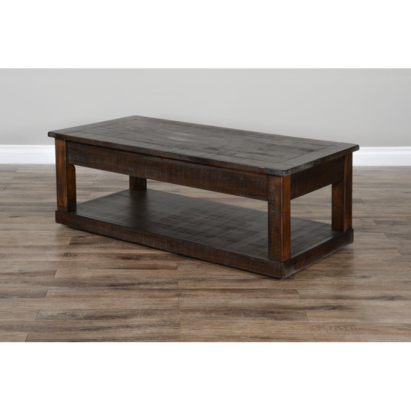 Mizell Solid Wood Single Coffee Table
