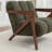 Bula Solid Wood Upholstered Armchair-1990212463