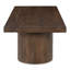 Table basse Gontran brun chaud