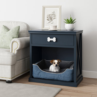 Glenora Oversized Nightstand with Washable Pet Bed Sofa Included