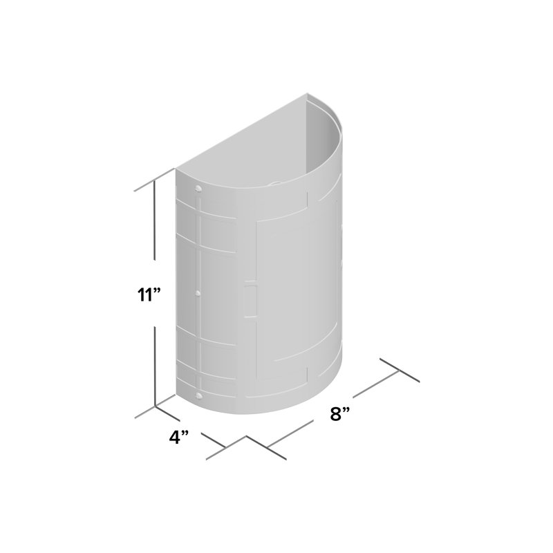 World Menagerie Galvan Nutmeg With Ethched Marble Wall Sconce