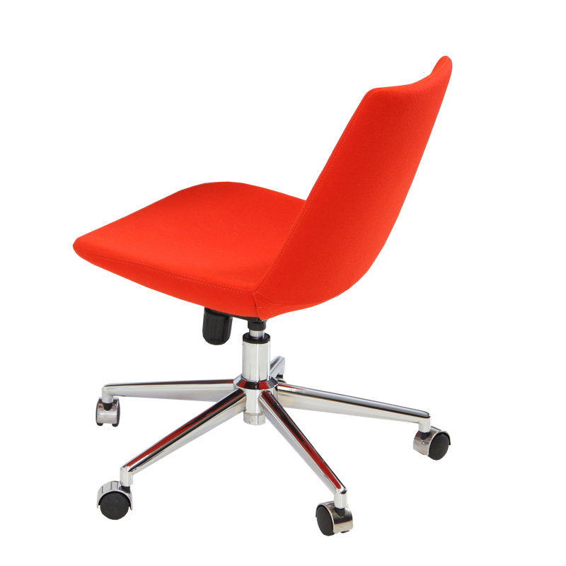Chaise de travail eiffel, Cuirette, Brun