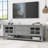 TV Stand for TVs up to 60'', Entertainment Center with Multifunctional Storage Space, TV Cabinet with Modern Design-1428168716