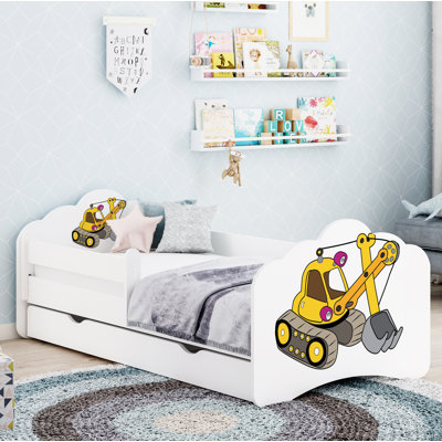 Rio Cot Bed / Toddler Bed Frame with Drawers