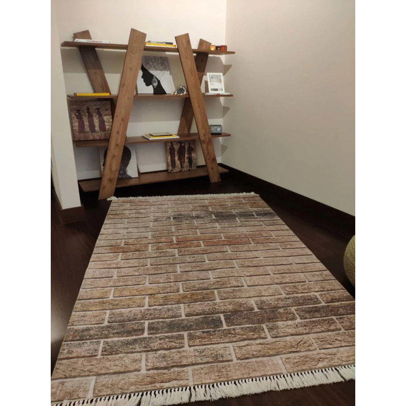 Tapis Masanao avec envers antidérapant, Tapis de couloir 3 pi 3 po x 16 pi 5 po