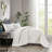 Pointehaven Ivory Velvet Oversized Diamond Quilt Set, Full-117339336-117339333