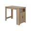 Table rectangulaire à hauteur de comptoir en stratifié brun de 48 po Taupe