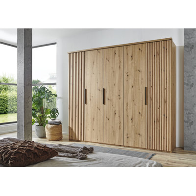 Anabelli 5 Door Wardrobe