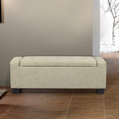 Banc de rangement à plateau rabattable Stretton