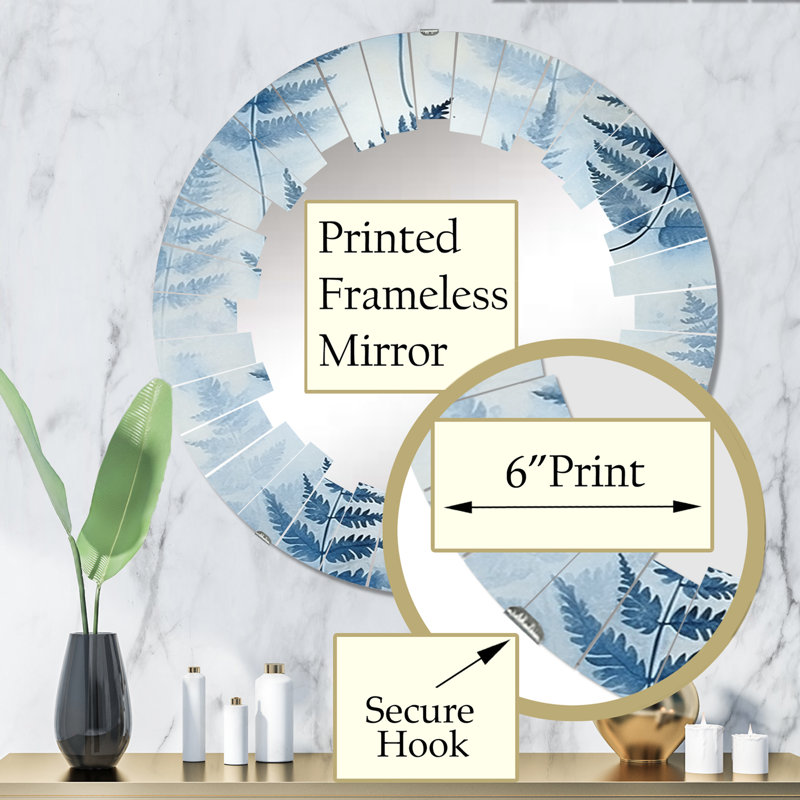 Miroir mural Chivington, 32 po x 32 po