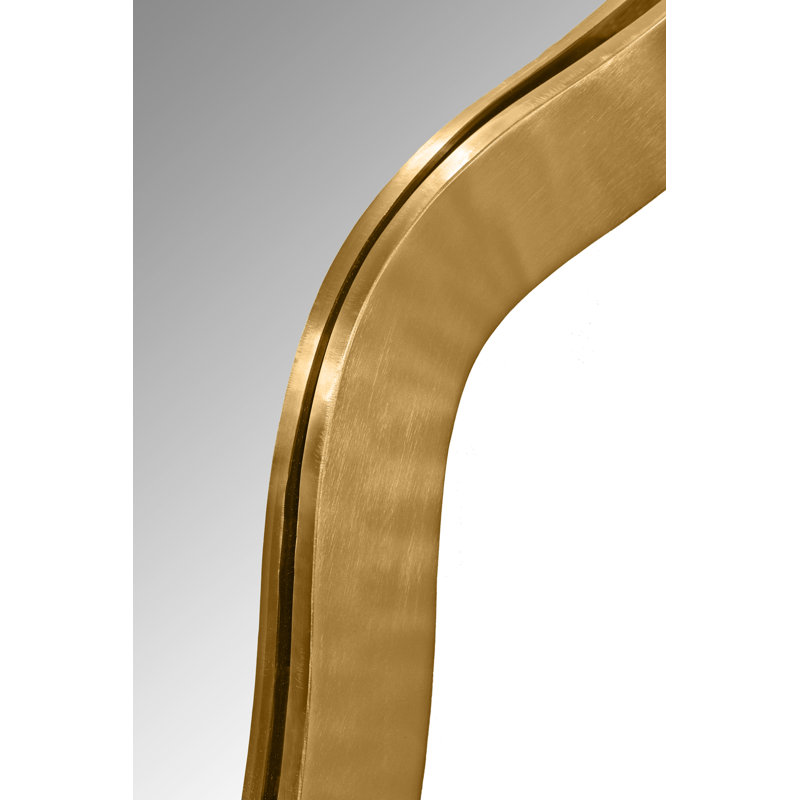 Hoffstetter Accent Mirror, Gold, 38" x 28"