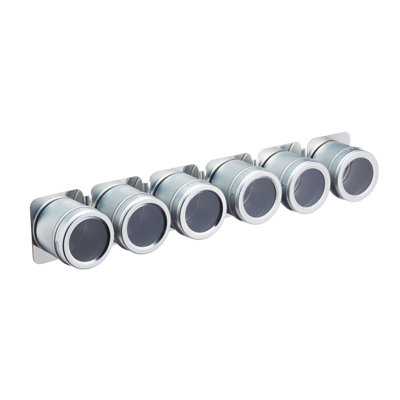 MasterClass 6 Jar Magnetic Spice Rack