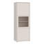 Modern 3-Door Display Cabinet, Engineered Wood-659423414