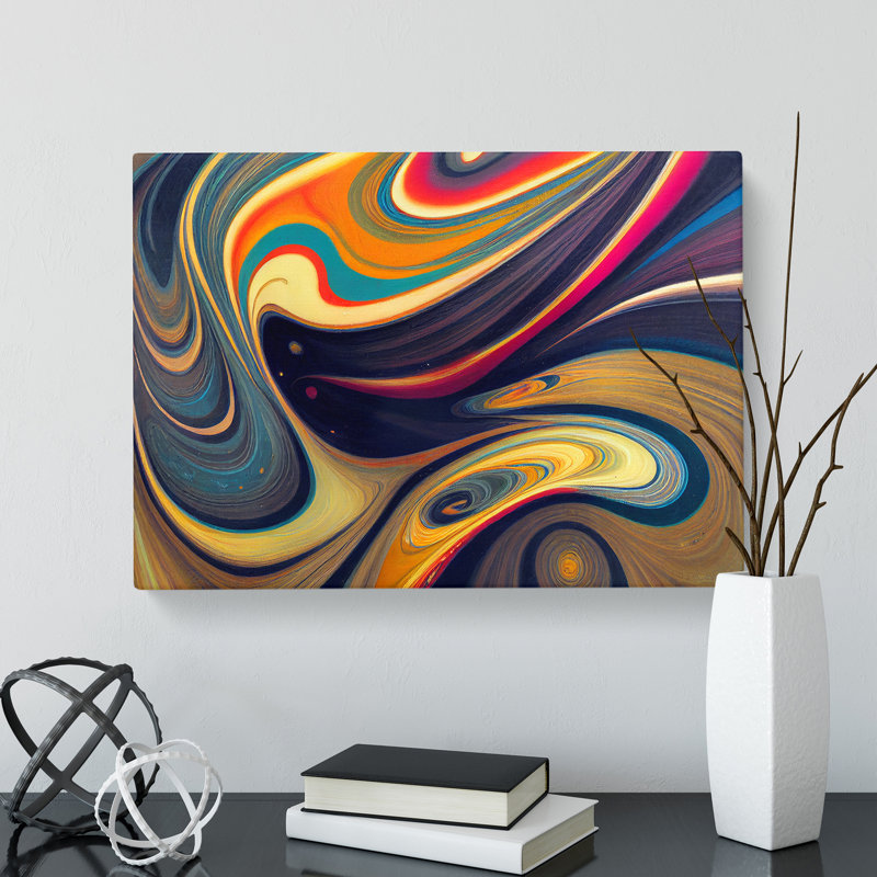 Marble Abstract Vol.6 - Wrapped Canvas Print