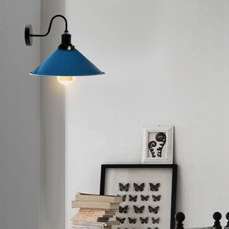 Armed Sconce, Blue