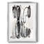 Gray Scribbles II - impression encadrée-1378181954-1378181955