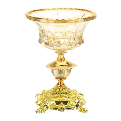 Classic Pedestal Bowl, Small - 7 X 9 Inches