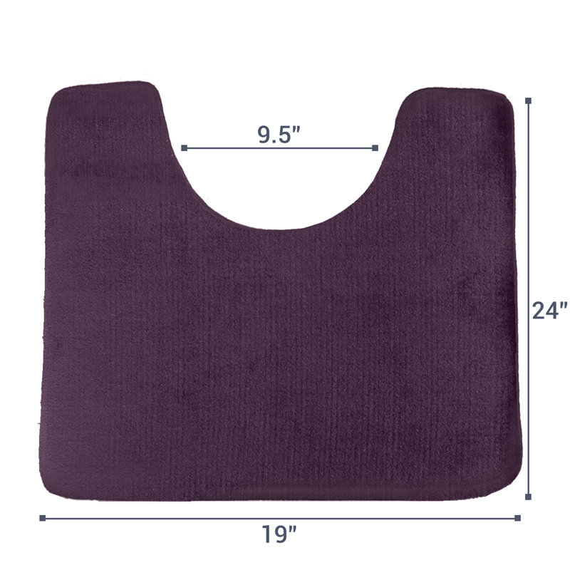 Tapis contour Ashland, Mauve