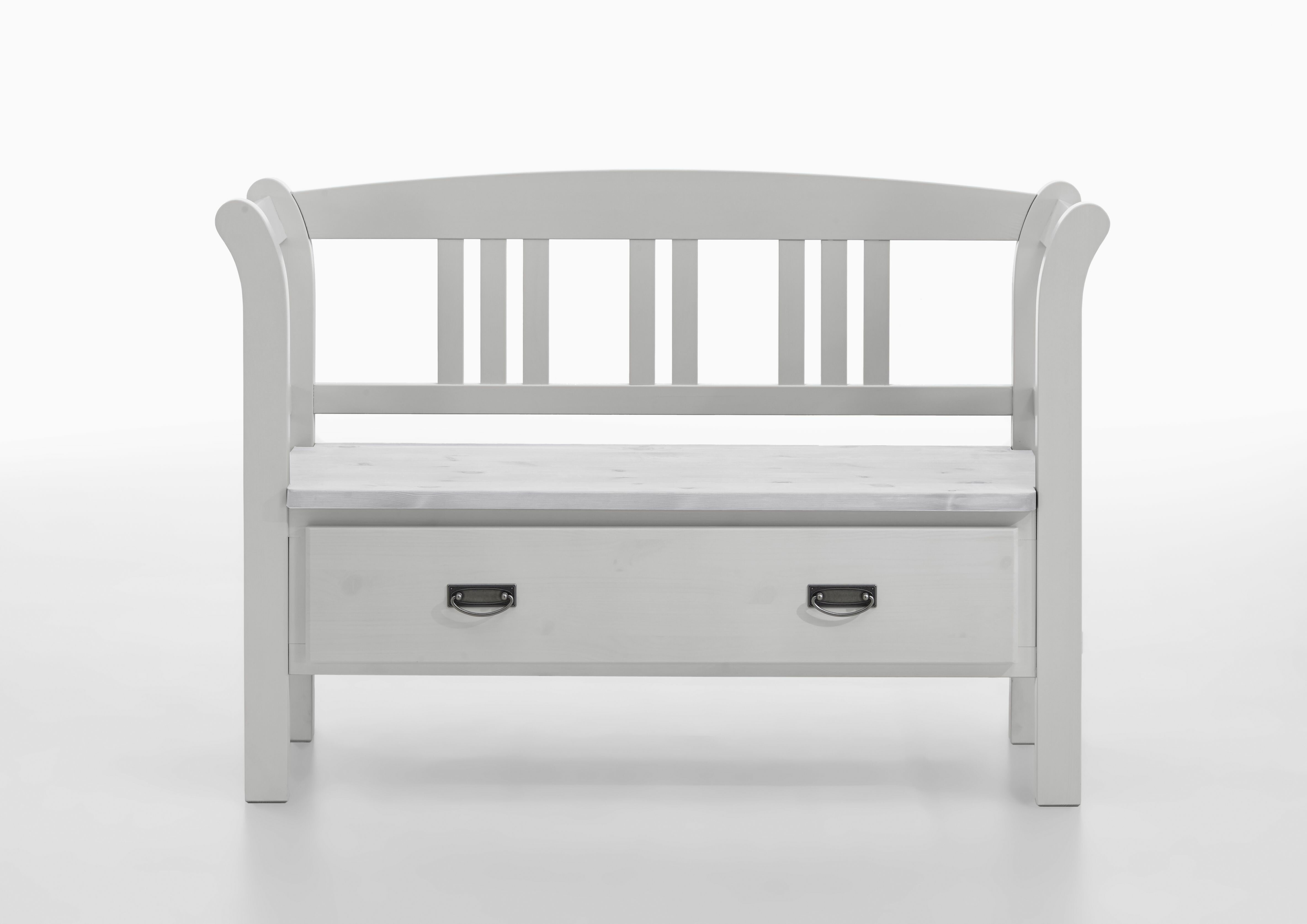 August Grove Polebridge Solid Wood Storage Bench & Reviews | Wayfair.co.uk