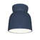 Logan Single Light Ceramic 8'' H X 7.5'' W  Flush Mount