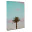 Sunset Palm Tree In Abstract - Wrapped Canvas-55340514
