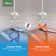 60" Dondra 5 - Blade Fan With Lights and Pull Chains