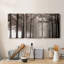 «Misty Road», reproduction de cadre photo sur toile-1765960797