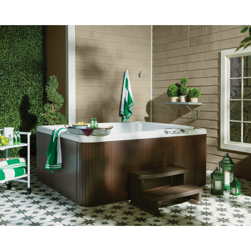 Lifesmart 5-Person Rectangle Spa with Multi-Color LED Light