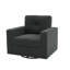Fauteuil d'appoint pivotant 360 degrés pour salon, chambre à coucher et bureau-716506625