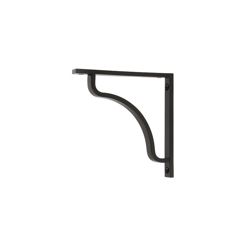 Abingdon Shelf Bracket, Aged Bronze, 15cm H x 5.9cm W x 1.5cm D