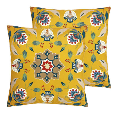 Floral Throw Cushion