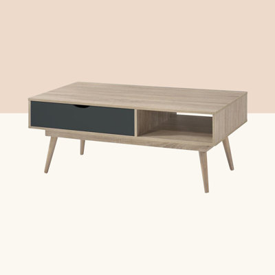 Caroline Four Leg Coffee Table with Storage