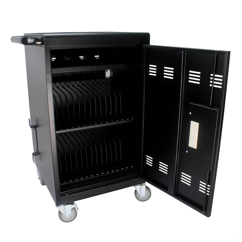 Markon 20.9'' Wide Storage Cabinet, Matte Black