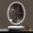 Adorna Oval Frontlit & Backlit LED Bathroom Vanity Mirror AntiFog Dimmable Wall Mirror-1759380925