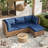 9-Piece Outdoor Chair Cushions Set, Patio Furniture Cushions Replacement with Foam Seat Cushions, Non-Slip Outdoor Seat Cushions for Patio Furniture & Outdoor Couch.-8692100