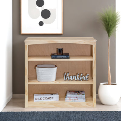 Ossy American Built Solid Wood Bookcase