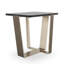 Counter Balance Glass End Table